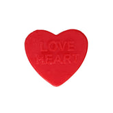 Love Heart Rose Scented Soap Bar Default Title Novelty Soap